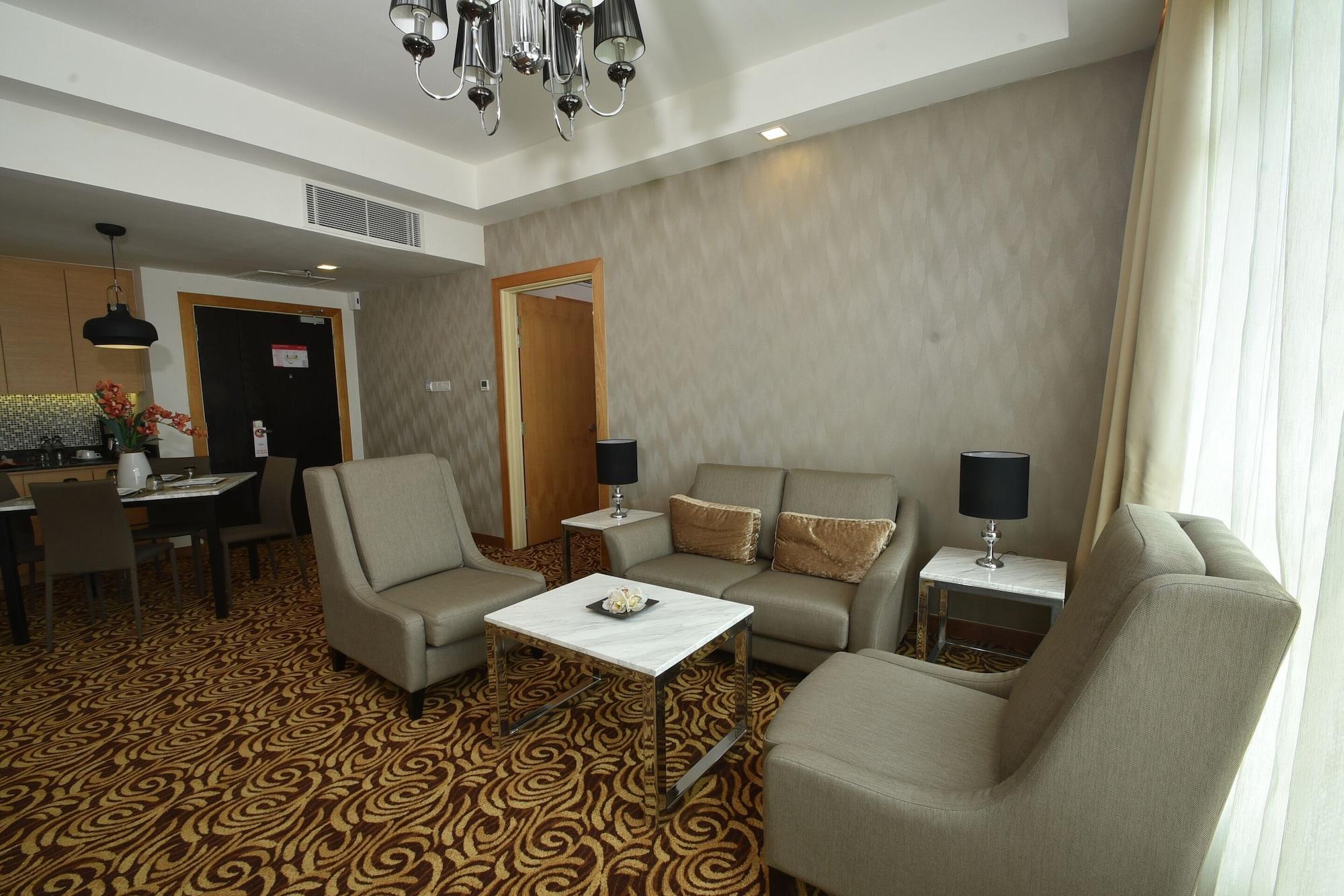 Tenera Hotel Бангі Екстер'єр фото A living room in a suite at the hotel